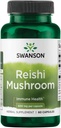 Swanson Reishi Mushroom Función Mood Soporte 600 Milligrams 60 cápsulas
