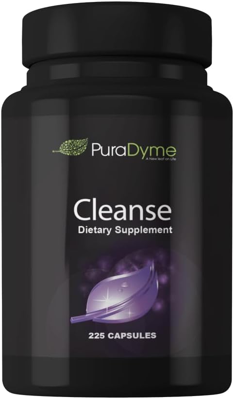 Puradyme Herbal Colon Cleanse and Detox Dietary Supplement - 225 Capsules. By Lou Corona