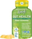 Konsyl Gut Health Prebiotic - Probiotic Fiber Gummies - Ayuda a apoyar la salud digestiva+ - Vegetarian Fiber Supplement Gummies for Adults- 56 Condes