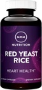 MRM Nutrición Levadura Roja Rice ANTE Monocolin K + Citrinin Gratis TEN Gluten Gratis + Vegan ANTE 30 Servimientos