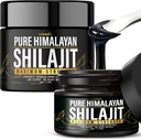 (2 Pack) Shilajit Pure Himalayan Organic Resin - Natural Authentic Lab Tested Formula for Men, Women - No Heavy Metals - 600mg Max Strength with 85+ Trace Minerals Golden Grade Shilajit Supplement