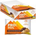 PROBAR - Bar de comida, Chip de chocolate de maní, no GMO, Libre de gluten, Saludable, Ingredientes de alimentación integral de base vegetal, Energía natural (12 conteo)