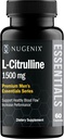 Nugenix Essentials L-Citrulline Supplement for Enhanced Blood Flow and Performance - 1500 mg, 60 cápsulas