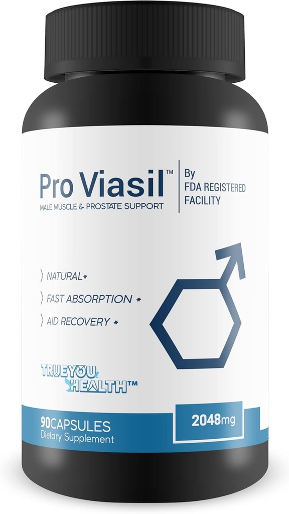 Pro Viasil Prostate Support - Promover la salud de próstata con Fórmula de Antioxidante Natural - Píldoras viasil Pro para hombres con zinc - Promover la función de próstata saludable con vitamina D &amp; té verde