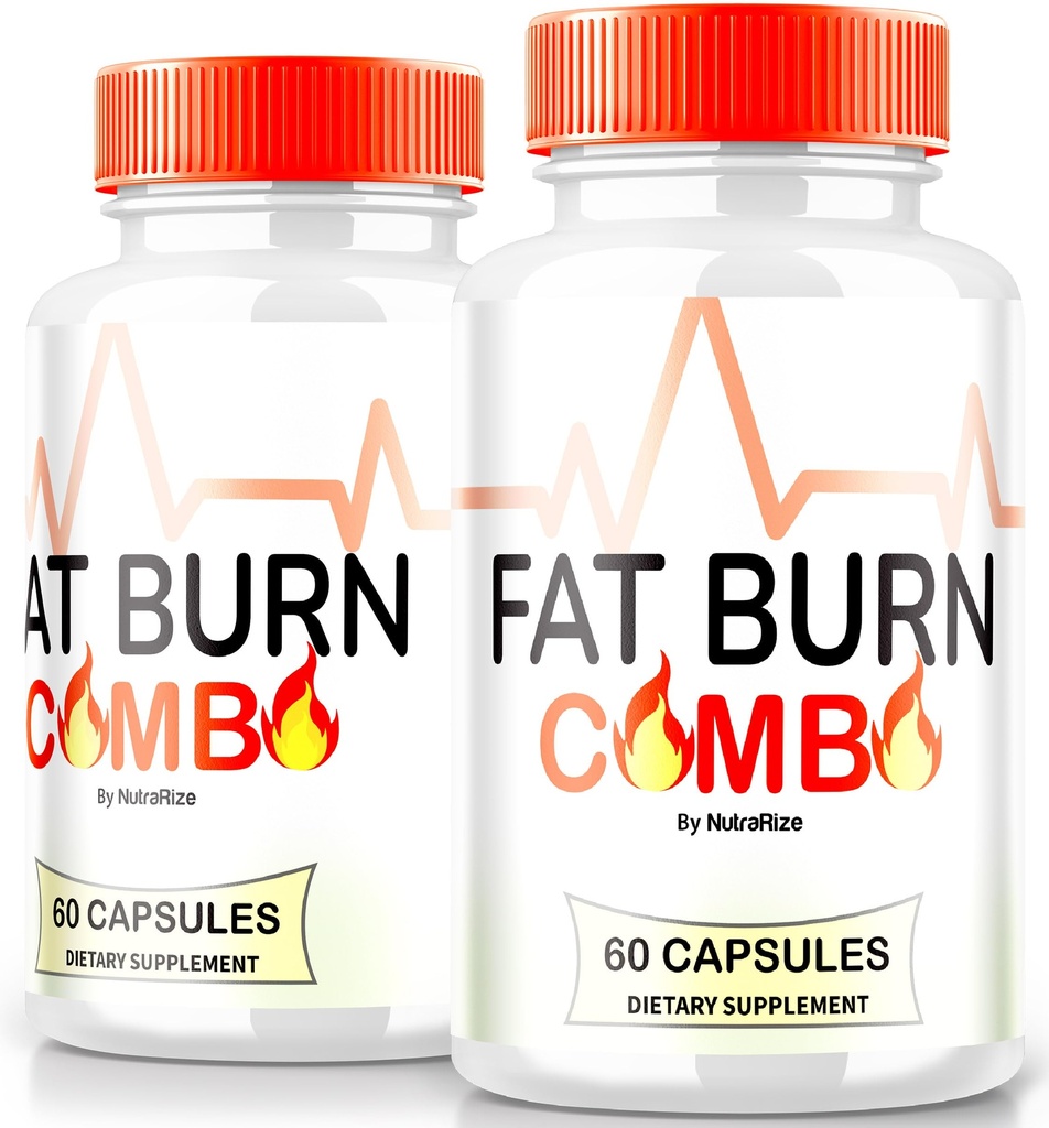 (2 Pack) Fat Burn Combo Capsules, FatBurn Combo Keto Formula, All Natural Weight Loss Suplemento al Achieve Healthy-Looking Body, Keto Fitness Pills, Comentarios Oficiales (120 cápsulas)