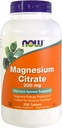 Ahora Alimentos Citrato de magnesio 200 mg, 250 Tabletas (Pack de 2)