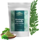 Moringa deja al Polvo Oleifera Hoja Shigru Grande en Bebidas y Smoothies 16 Ounce