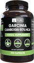 PURE ORIGINAL INGREDIENTES Garcinia Cambogia, No Magnesio o Rice Fillers, Siempre Puro, Lab Verificado (365 Cuenta)