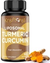 Liposomal Turmeric Curcumin Suplemento 60 Softgels