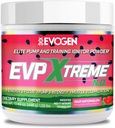 Evogen EVP Xtreme NO - Pre Workout Powder para Hombres &amp; Mujeres ← Sugar Free Preworkout with Beta Alanine, Creatine, and Caffeine for Energy &amp; Pump ← Sour Watermelon tención 40 Servings