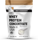 ¡Es sólo! - 100% Whey Protein Concentrate, Made in USA, Premium WPC-80, Natural Cocoa Powder (1,25 libras, Chocolate)