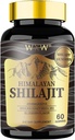 WXW Himalayan Shilajit Gummies, 60 Count, Blueberry Flavor, Supports After Training Recovery, Immune System, Digestion, Mind & Memory, Healthy Heart, Cognitive Abilities (1 Bottle, Gold Shilajit)