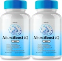 (2 Pack) Cápsulas IQ NeuroBoost: Mejora tu memoria y salud cerebral con nuestro suplemento de IQ Neuro Tech