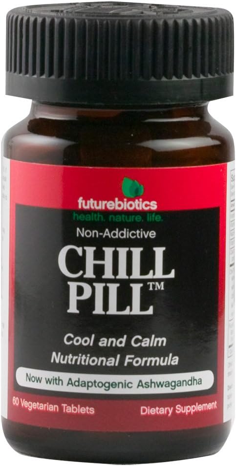 Futurobióticos Chill Pill (Calmness Fórmula) 60 Tablas Vegetarianas