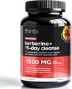 Advanced Ketogenic Colon Cleanse with Berberine 1500mg – 15 Day Parasite Detox for Men &amp; Women – Extra Strength Formula with Senna Leaf for Rapid Constipation Relief, Gut Health & Bloating Reduction