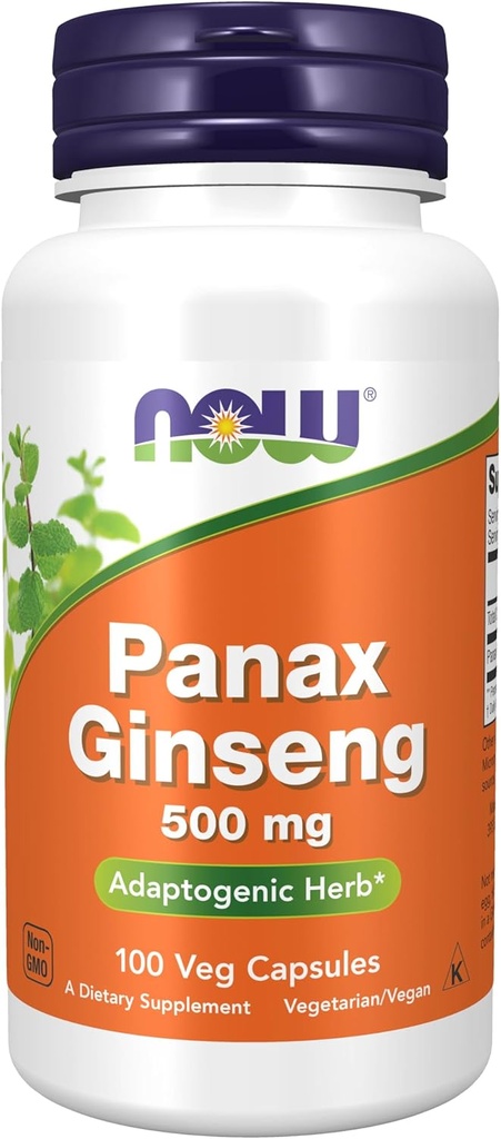 Ahora Alimentos: Panax Ginseng, 100 caps