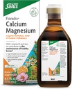 Floradix Calcio Magnesio Mineral líquido &amp; Vitamina Fórmula - Suplemento de soporte de huesos con calcio, magnesio, vitamina D " Zinc - Vegetariano " No GMO - 8,5 fl oz