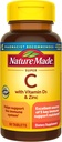 Nature Made Super C con Vitamina D3 y Zinc, Suplemento dietético para Apoyo Inmunitario, 60 Tablets, 60 Day Supply