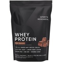Investigación Deportiva Whey Protein - Nutrición Deportiva Whey Isolate Protein Powder para Lean Muscle Building &amp; Workout Recovery - 5 lb Bolsa Bulk Protein Powder 25g por Serving - Dutch Chocolate, 60 Servings