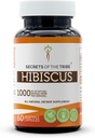 Secretos de la Tribu Hibiscus 60 Capsules, 1000 mg, Hibiscus Sabdariffa Dried Flower (60 capsules)