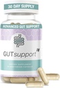 IBDassistTM Gut Support PM - Nighttime Gut Health &amp; Digestion Suplemento - Bloating Relief &amp; Restful Sleep* - Contiene hierbas calmantes como Melatonina, Chamomile, Lemon Balm, Ginger &amp; Más - 30 cápsulas