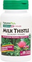 Natures Plus Herbal Actives Milk Thistle - 250 mg, 80% Silymarin, 60 Vegan Capsules - Vegetariano, Gluten-Free - 60 Servings