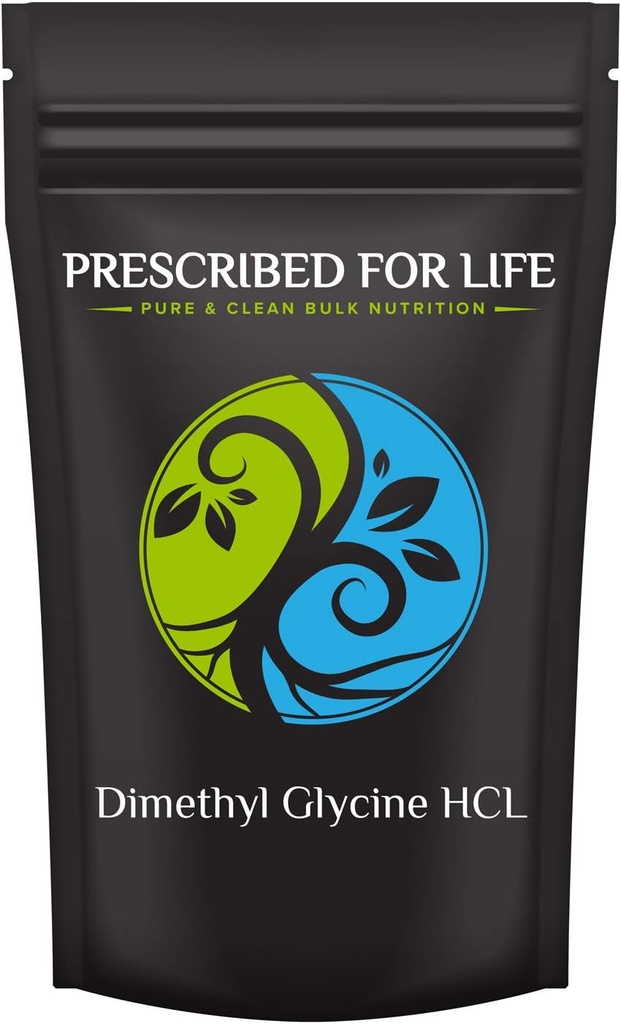 Prescribed For Life Dimethyl Glycine (DMG) Vitamin B16 Powder | Amino Acid Precursor | Energy and Immune System Booster | Natural, Gluten Free, Vegan, Non-GMO, 1 kg