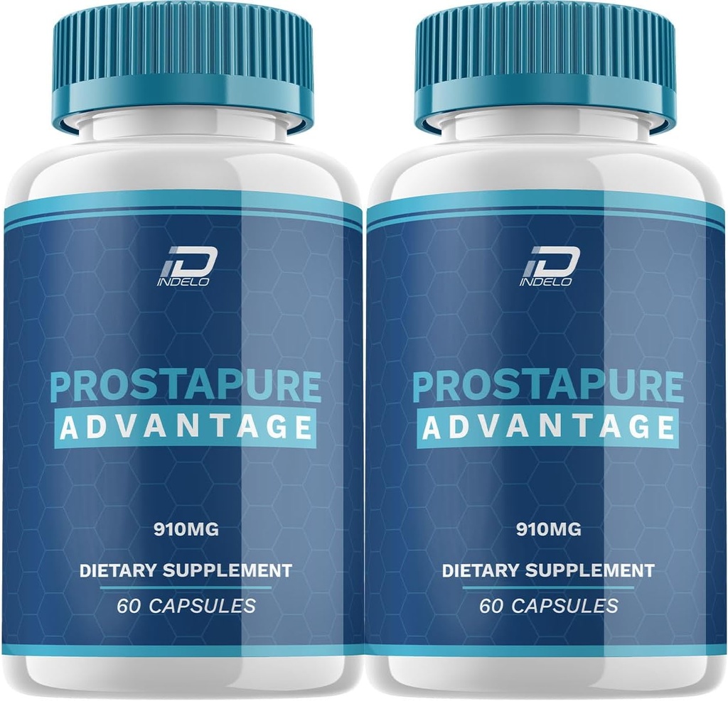 Suplemento Prostapure para Hombres – Prosta Pure Advanced Energy Pills, Prostapur Maximum Strength Suplementos Prostapuer para Hombre Salud Suplemento, Reseñas (2 Pack - 120 cápsulas)