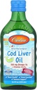 Carlson Kid's Wild Norwegian, Cod Liver Oil + Vitaminas A & D3, Bubble Gum, 8.4 fl oz (250 ml)