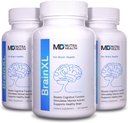 Suplemento de función cerebral - 3pck - Booster de cerebro para memoria, claridad y enfoque - Nootropic de enfoque mental