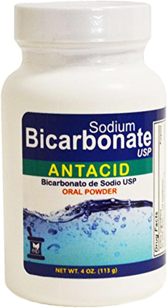 Sodium Bicarbonato Antacid Oral Powder USP 4 oz