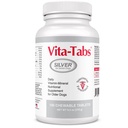 Plata - Vitaminas, Minerales, Nutrientes - Soporte para Perro Superior - Suplemento para Hueso Saludable, Conjunto, Energía, Sistema Inmunitario - 100 Tabletas Chewable