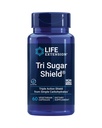 Life Extension Tri Sugar Shield®, Sorghum bran, White Mulberry, phloridzin Apple polyphenol, Three Botanical extracts Promote Healthy Glucose Metabolism, Gluten-Free, Non-GMO, Vegetarian, 60 cápsulas