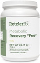 HormonasSynergy Recuperación Metabólica Fórmula - Gastrointestinal Optimal, Hepático e Intestinal GHI Soporte - Azúcar y Stevia Vanilla Gratis