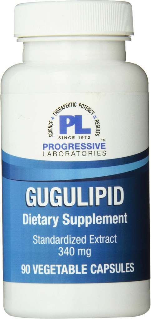 Progressive Labs Gugulipid Supplement, 90 Count