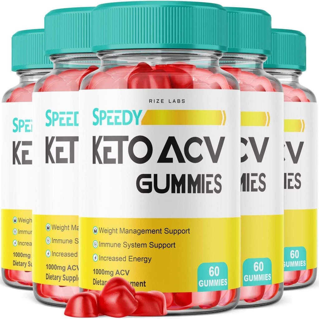 rize labs - Speedy Extreme Keto Plus ACV Gummy para la pérdida de peso avanzada con Apple Vinegar 2000mg Suplemento (300 Gummies)