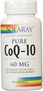 Solaray CoQ10 cápsulas, 60 mg, 120 conteo