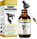 Tratamiento de infecciones de levadura natural para perros, Alivio de Alergia de perros, Alivio de Itch de la piel Apoyos saludables, Alivio de Inflamación, Alivios picazón, Alergia Alivio de la levadura