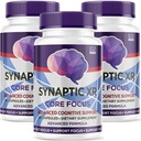 (3 Pack) Synaptic XR Capsules, SynapticXR, Synaptic XR Core Focus, Synaptic XR Brain Caps, Synaptic XR, Synaptic XR Advanced Formula 180 Capsules for 3 Months