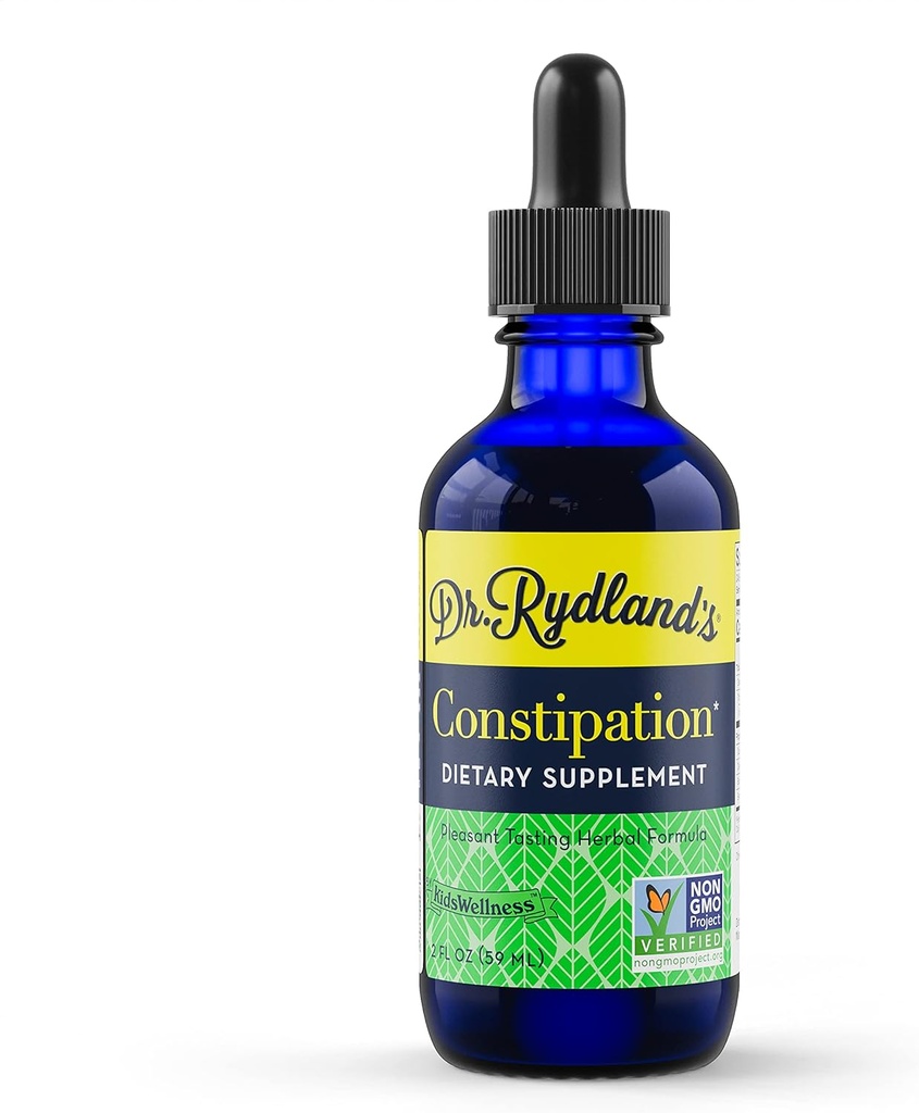 El suplemento herbario del Dr. Rydland ← Creado por KidsWellness ← Ideal para bebés a adultos sometidos estreñimiento Silencioso Alivia el estreñimiento crónico ocasional e infrecuente, Hard Stools  2 Ounce Bottle
