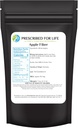 Prescribed For Life Apple Fiber Powder, Natural Apple Pectin Fiber Supplement for Digestive Health, Vegan, Non GMO, Gluten Free (1kg / 2.2lb)