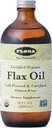 Flora - Aceite de Flax - Cold-Presed, Unrefined, Aceite de semilla de Flax Orgánica - Contiene Omega-3 &amp; Omega-6 - No Gluten-Free - Mantén Chilled - 17 fl. oz.