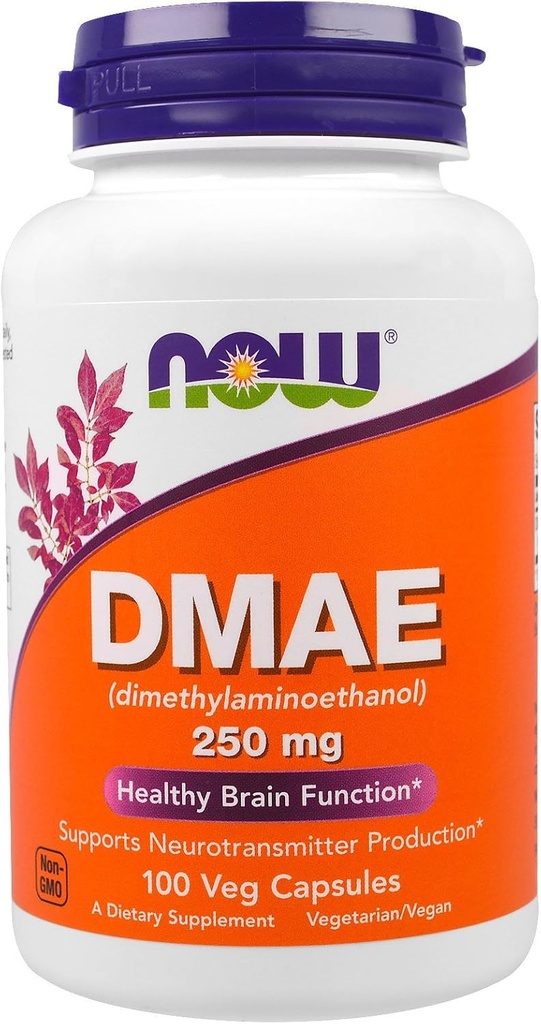 AHORA Dmae 250mg , 100 cápsulas(Pack of 2)