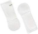 Guantes de bebé recién nacidos infundidos con zinc y Toddler No hay guantes de rascacielos para Eczema - Terapia de envolvimiento húmedo (24 meses, blanco)