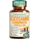 Glucosamina Chondroitin MSM – Suplemento de Apoyo Conjunto para Mujeres y Hombres con Sulfato de Glucosamina 1500 mg, Condroitina y MSM – para el cartílago, salud conjunta y flexibilidad – 90 cápsulas
