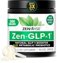 Zenwise Health ZenGLP-1, Natural GLP-1 con probióticos metabólicos para ayudar a controlar el hambre y el apoyo Salud Digestiva - GLP-1 Suplemento de apoyo para hombres de mujeres - 30 días