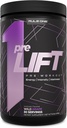 Regla 1 Pre-LIFT Pre-Workout, 6g Citrulline, 3.2g Beta Alanine, 3 Fuentes de Caffeine + 20 Otros para Energía, Alerta, " Resistencia (30 Servimientos, Wild Grape)