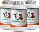 cat UTI Support - Complejo de salud urinaria para perros y gatos - Soporte avanzado de la vejiga - Suplemento de arándano para gatos - 3 botellas (270 Trucos)