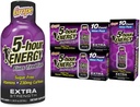 5 horas ENERGÍA Extra Strength Energy Shot, Grape Flavor, 30 Cuenta, 1,93 oz., Zero Calories " Sugar-Free 230 mg Caffeinated Energy Shot, Amino Acids " B Vitaminas, Suplementos dietéticos