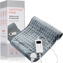 Almohadilla de calefacción para la espalda Alivio de dolor " , Almohadillas de calefacción KOT con cierre automático Grande, 6 Ajustes de calor Almohadilla eléctrica climatizada, Regalos para mujeres, Regalos para hombres, 12" x 24"